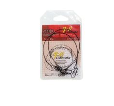 Поводок Ushiwaka Steel Wire Leader USWL7-1509 1х7, 9,9кг/15см ( 2 упк. по 2шт.)