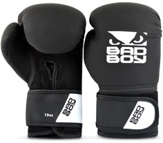 Боксерские перчатки Bad Boy Active Boxing Gloves черный, белый 14 унций