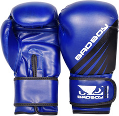 Боксерские перчатки Bad Boy Training Series Impact Boxing Gloves - Blue/Black 10 унций