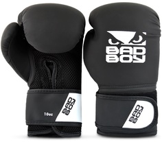 Боксерские перчатки Bad Boy Active Boxing Gloves черный, белый 10 унций