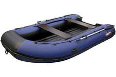 Лодка Hunterboat Хантер 360 А, надувная, сине-чёрная