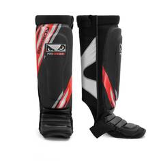 Щитки Bad Boy Pro Series Advanced MMA Shin Guards-Black/Red S/M