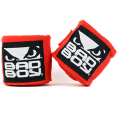 Бинты Bad Boy Combat Hand Wraps 3.5 м Red