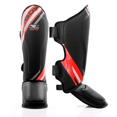 Щитки Bad Boy Pro Series Advanced Thai Shin Guards-Black/Red S/M