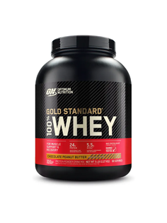 Optimum Nutrition 100% Whey Gold Standard, 2270 г, вкус: шоколадно-арахисовое масло