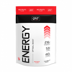 QNT Full Energy Powder, 900 г, вкус: красные фрукты