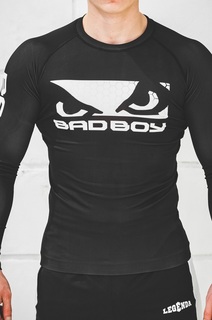 Рашгард Bad Boy Origin New Rashguard Long Sleeves черный-белый 2XL