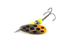 Блесна Savage Gear Caviar Spinner 3 Sinking Firetiger вращающаяся, 9,5 г, 40966