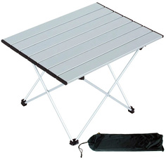 Стол кемпинговый Skully Camp Table silver алюминий 68х46х40