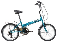 Велосипед Novatrack TG-20 Classic 6sp. V-brake 2020 One Size синий