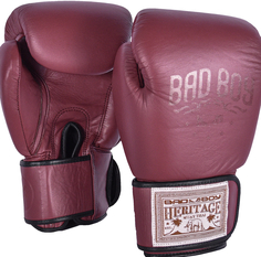 Боксерские перчатки Bad Boy Heritage Thai Boxing Gloves красные 10 унций