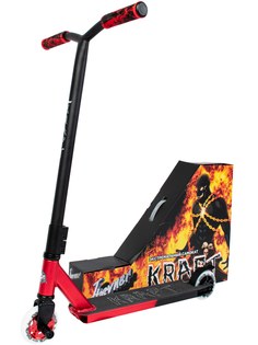 Самокат трюковый Haevner KRAFT 2022 красно-черный