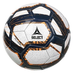 Мяч для футбола SELECT Classic V22 815320-009, White/Black/Orange, 4