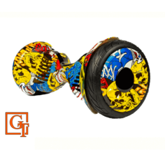 Гироскутер GT Smart Wheel 10.5 желтый граффити