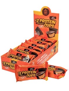 Fit Kit Fit Kit, x2 Protein Cups, 16х70г (Арахисовая паста)