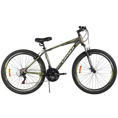 Велосипед Larsen Avantgarde 27,5" 365589, graphite/light green
