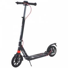 Самокат TT городской CITY SCOOTER DISK BRAKE (Колеса 200/200 мм рама ALU) 2 АМОР. RED No Brand