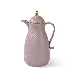 Термос-кувшин Fissman для напитков со стеклянной колбой коричневый 1 л