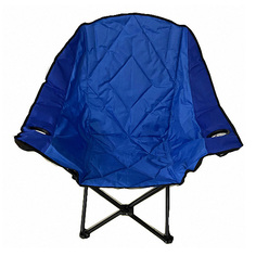 Кресло туристическое складное синее 93 x 73 x 98 см No Brand