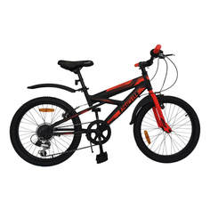 Велосипед Actiwell Junior 20" черно-оранжевый