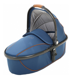 Люлька Egg Carrycot Petrol Blue & Gun Metal Frame