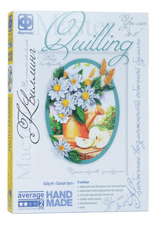 Аппликация из бумаги Фантазер Ромашки