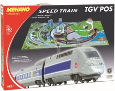 Железная дорога Mehano Стартовый Набор TGV POS с ландшафтом