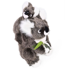 Реалистичная мягкая игрушка Hansa Creation Коала, с детёнышем, 28 см