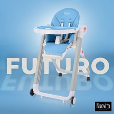 Стульчик для кормления Nuovita Futuro Bianco (Blu/Голубой)