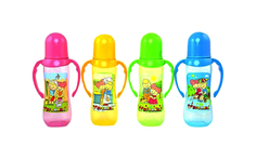 Бутылочка Бусинка Мальчик и девочка , разноцветная 250 мл в ассортименте Businka