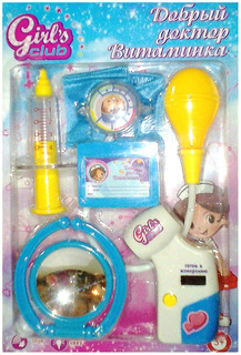 Girls Club Игровой набор добрый доктор витаминка свет звук Girls Club IT100316