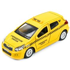 Машинка Технопарк металлическая инерционная kia ceed Такси 12 см