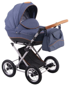 Коляска 2 в 1 Lonex Parrilla Dark Blue