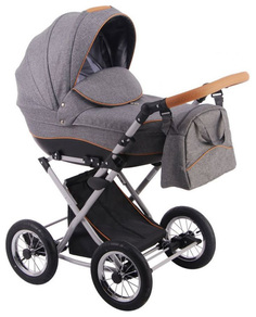 Коляска 2 в 1 Lonex Parrilla Graphite