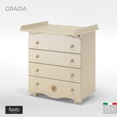 Детский пеленальный комод Nuovita Grazia (Avorio/Слоновая кость)