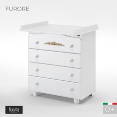 Детский пеленальный комод Nuovita Furore (Bianco/Белый)