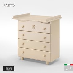 Детский пеленальный комод Nuovita Fasto (Avorio/Слоновая кость)