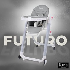 Стульчик для кормления Nuovita Futuro Bianco (Grigio/Серый)
