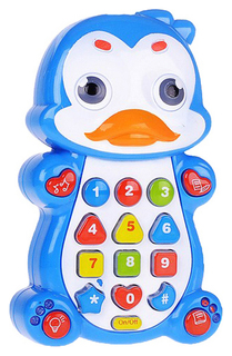 Развивающая игрушка Play Smart Детский смартфон Пингвинчик свет звук Playsmart