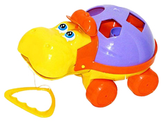 Каталка-сортер на веревочке "Гиппо-логика" Maximus