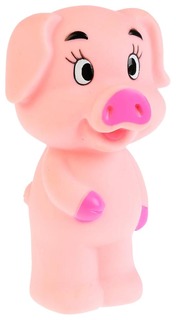Игрушка для купания Играем Вместе Свинка 10 см LXB303