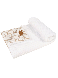 Плед Amarobaby растем вместе 95х85 мышонок (коричневый)