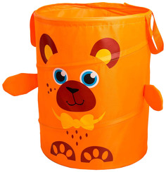 Корзина для хранения игрушек Наша Игрушка Медвежонок 2859906