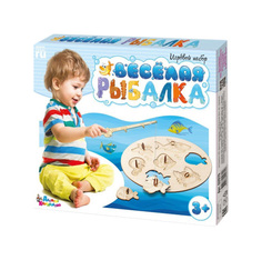 Игра настольная "Веселая рыбалка" Десятое Королевство