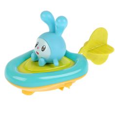Капитошка Игрушка для ванны Малышарики Лодка и Крошик, 5,5 см