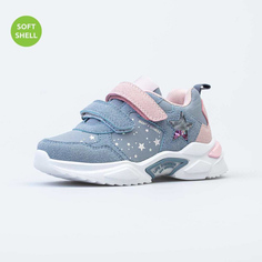 Кроссовки детские Котофей 644354-71 голубой р.34