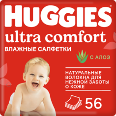 Салфетки Huggies Ultra Comfort Aloe 168 шт.