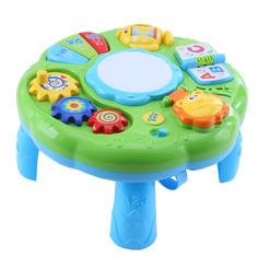TOT KIDS Развивающий столик 2в1 Лёва свет,звук 30*30*18 см 6594272