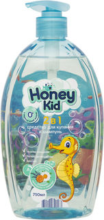Средство для купания и шампунь Honey Kid 2 в 1 750мл