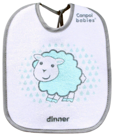 Нагрудник Canpol babies 250930220 овечка 3 шт.
